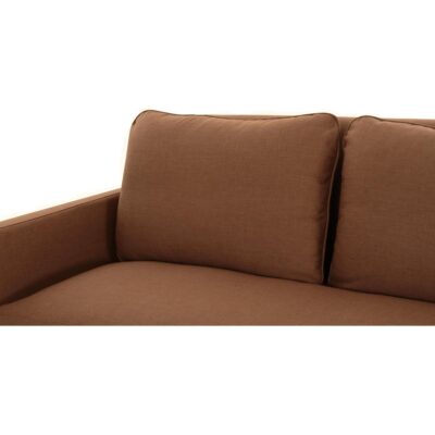 Pellicano Sofa Terracotta OA-1065-12 OA 1065 12 Pellicano closeup shadsilo