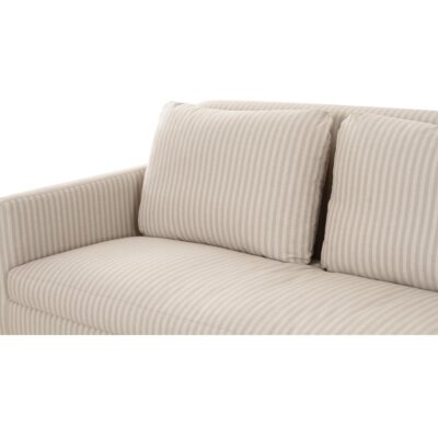 Pellicano Sofa Beige Stripe OA-1065-34 OA 1065 34 Pellicano closeup shadsilo