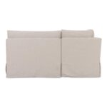 Fable Slipcover Dining Banquette U-Shape Beige 168In OA-1066-34 OA 1066 34 Fable side left shadsilo
