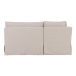 Fable Slipcover Dining Banquette U-Shape Beige 121In OA-1071-34 OA 1071 34 Fable side left shadsilo