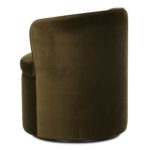Dane Swivel Dining Chair Faux Green Mohair OA-1074-16 OA 1074 16 Dane diagR back shadsilo