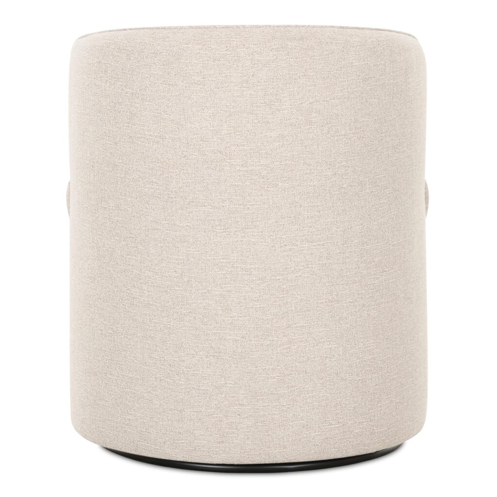 Dane Swivel Dining Chair Oatmeal - Image 5