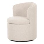 Dane Swivel Dining Chair Oatmeal OA-1074-34 OA 1074 34 Dane diagL shadsilo