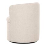 Dane Swivel Dining Chair Oatmeal OA-1074-34 OA 1074 34 Dane diagR back shadsilo