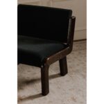 Edie Accent Chair Black Faux Mohair OA-1075-02 OA 1075 02 10