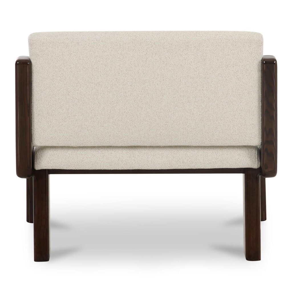 Edie Accent Chair Flecked Ivory - Image 5