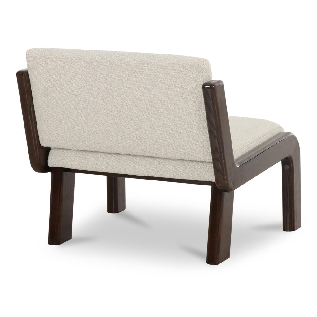 Edie Accent Chair Flecked Ivory - Image 3