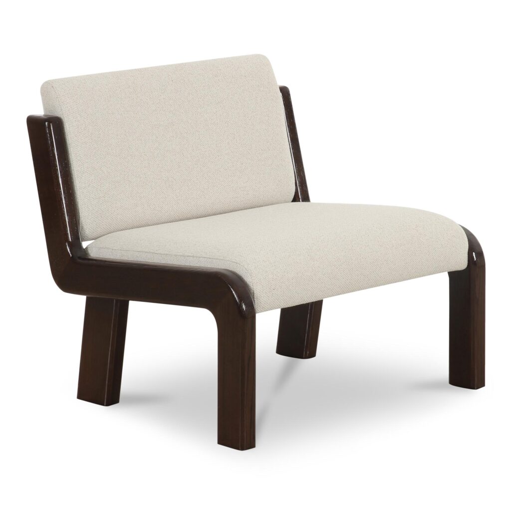 Edie Accent Chair Flecked Ivory - Image 2