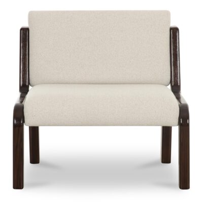 Edie Accent Chair Flecked Ivory