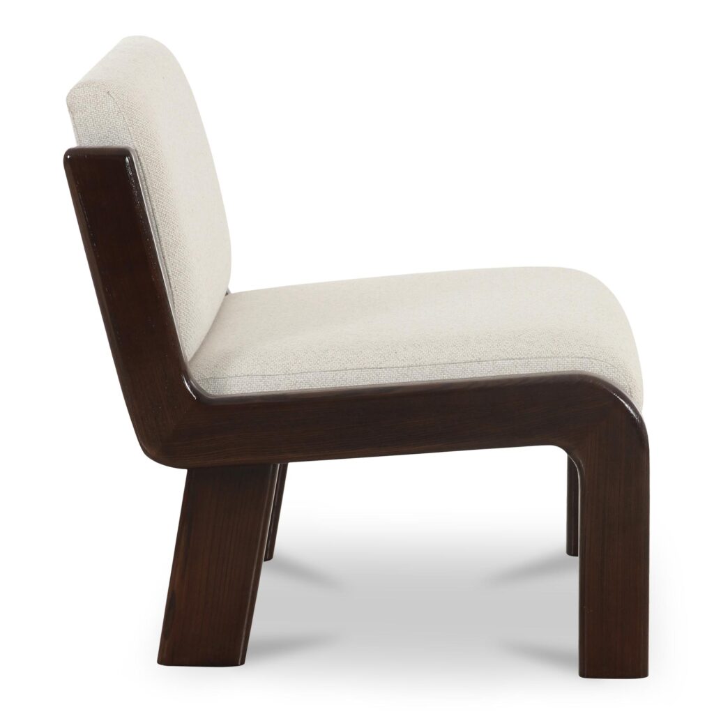 Edie Accent Chair Flecked Ivory - Image 4