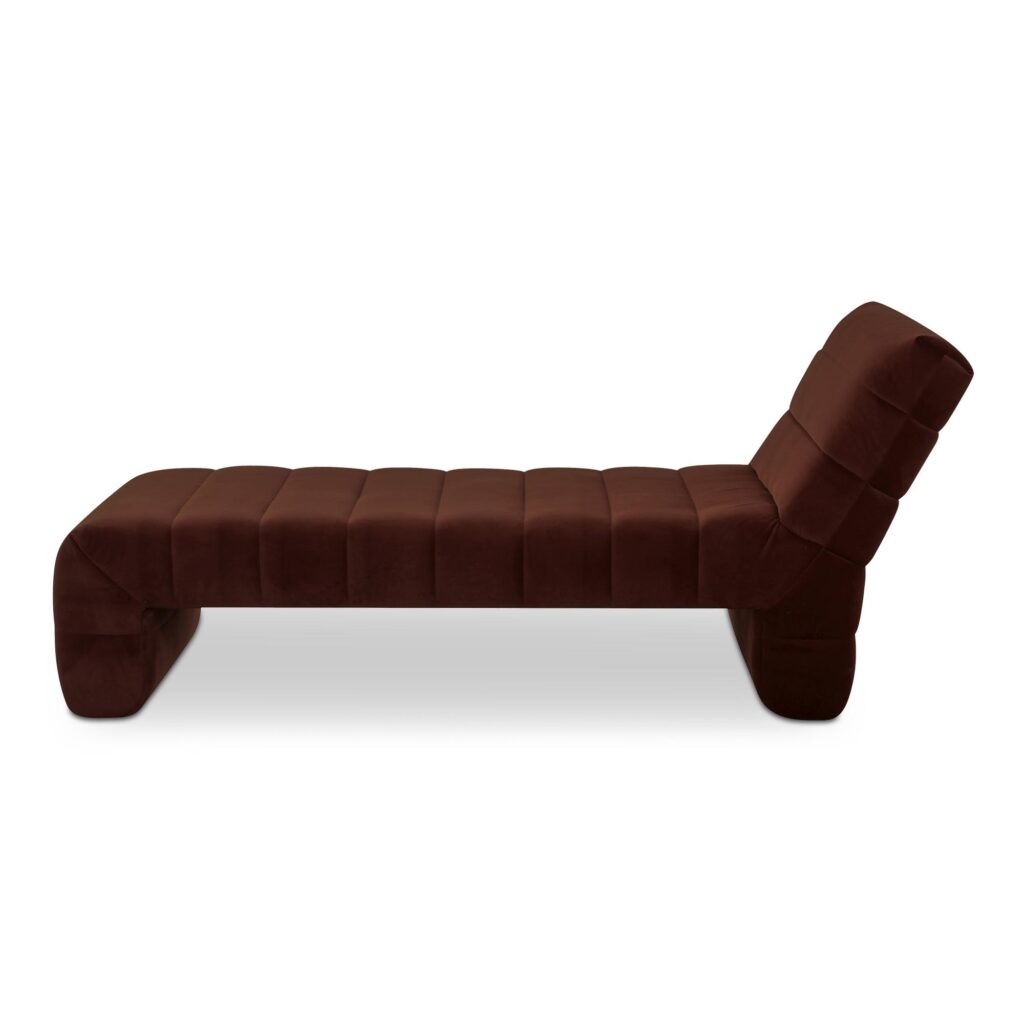 Verity Chaise Warm Brown OA-1085-03 - Image 3
