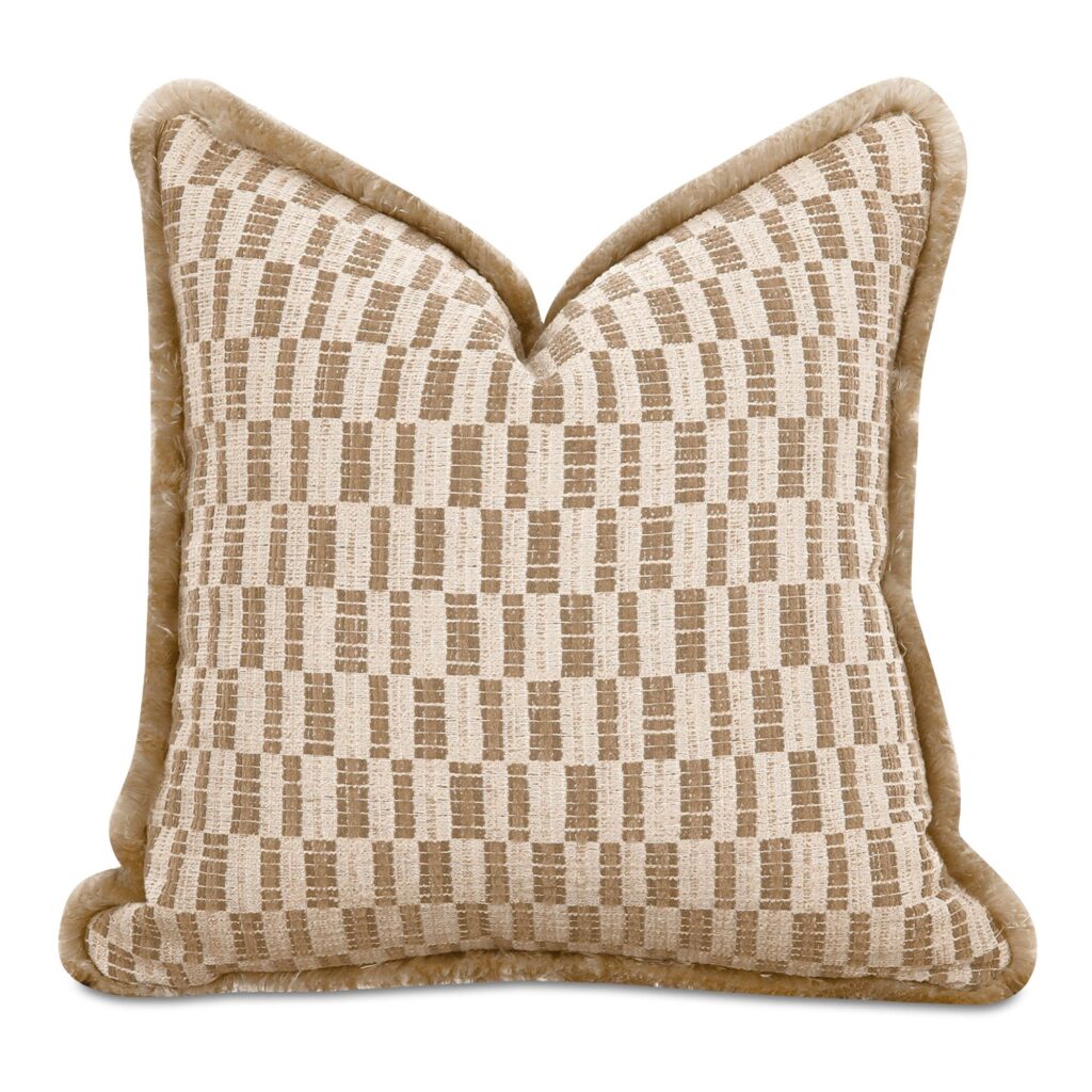 Leone Cushion Taupe - Image 2