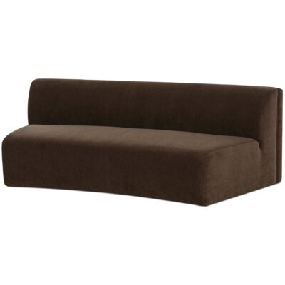 Naomi Concave Sofa Dark Brown OA-1092-20 OA 1092 20 Naomi diagL shadsilo
