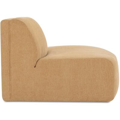 Naomi Convex Sofa Golden Yellow OA-1093-09 OA 1093 09 Naomi side right shadsilo