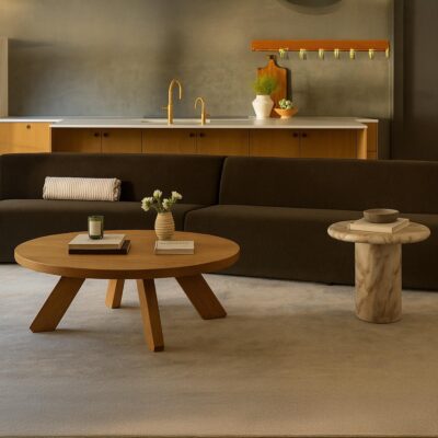 Naomi Convex Sofa Dark Brown OA-1093-20 OA 1093 20 00