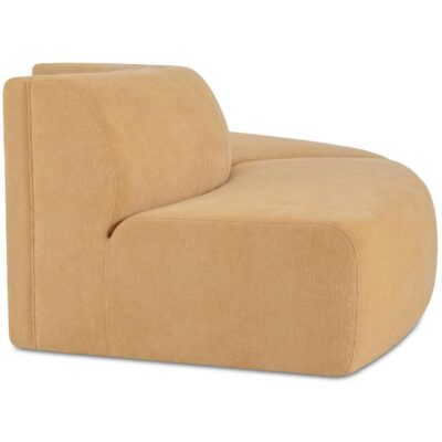 Naomi 2 Piece Convex Modular Sectional Golden Yellow OA-1096-09 OA 1096 09 Naomi side right shadsilo