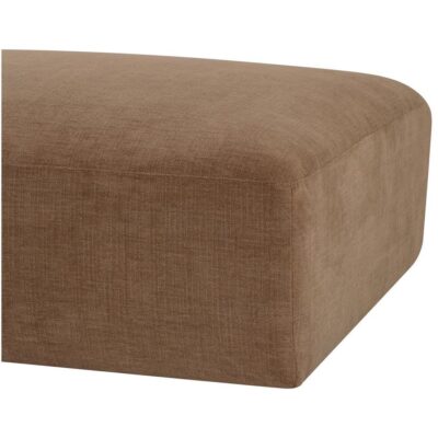Matina Ottoman Taupe 9 Matina Ottoman Taupe OA-1103-39 OA 1103 39 Matina closeup shadsilo