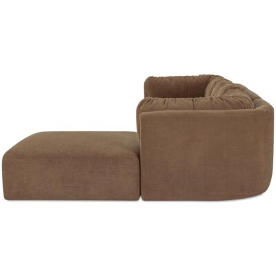 Matina Lounge Modular Sectional Taupe OA-1106-39 OA 1106 39 Matina side left shadsilo