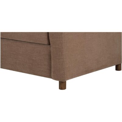 Finch Sofa Soft Brown OA-1109-21 OA 1109 21 Finch closeup01 shadsilo