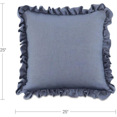 Betty 25 Inch Cushion Blue 11 Betty 25 Inch Cushion Blue OA-1111-26-0 OA 1111 26 0 70 dim