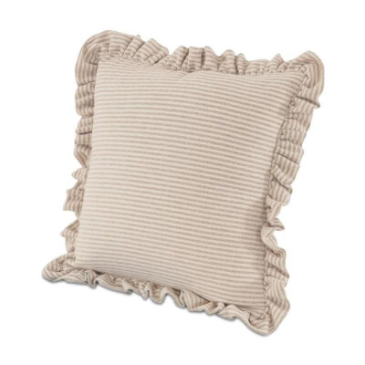 Betty 25 Inch Cushion Beige Stripe OA-1111-37-0 OA 1111 37 0 Betty diagL shadsilo