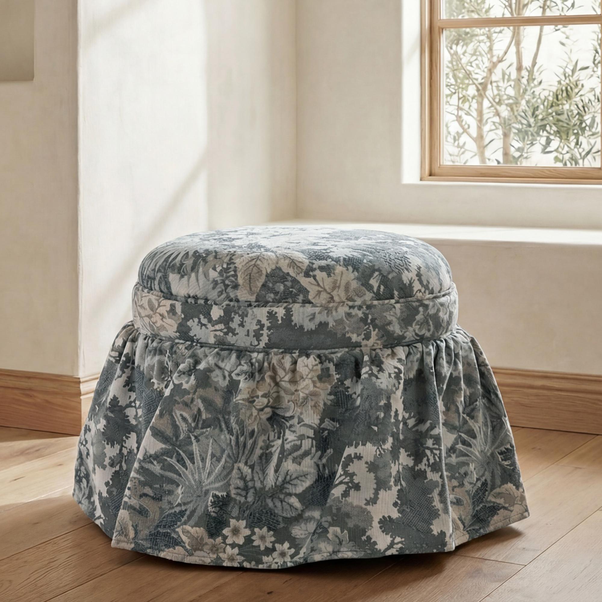 Heidi Storage Ottoman Tapestry 2 Heidi Storage Ottoman Tapestry - Image 2