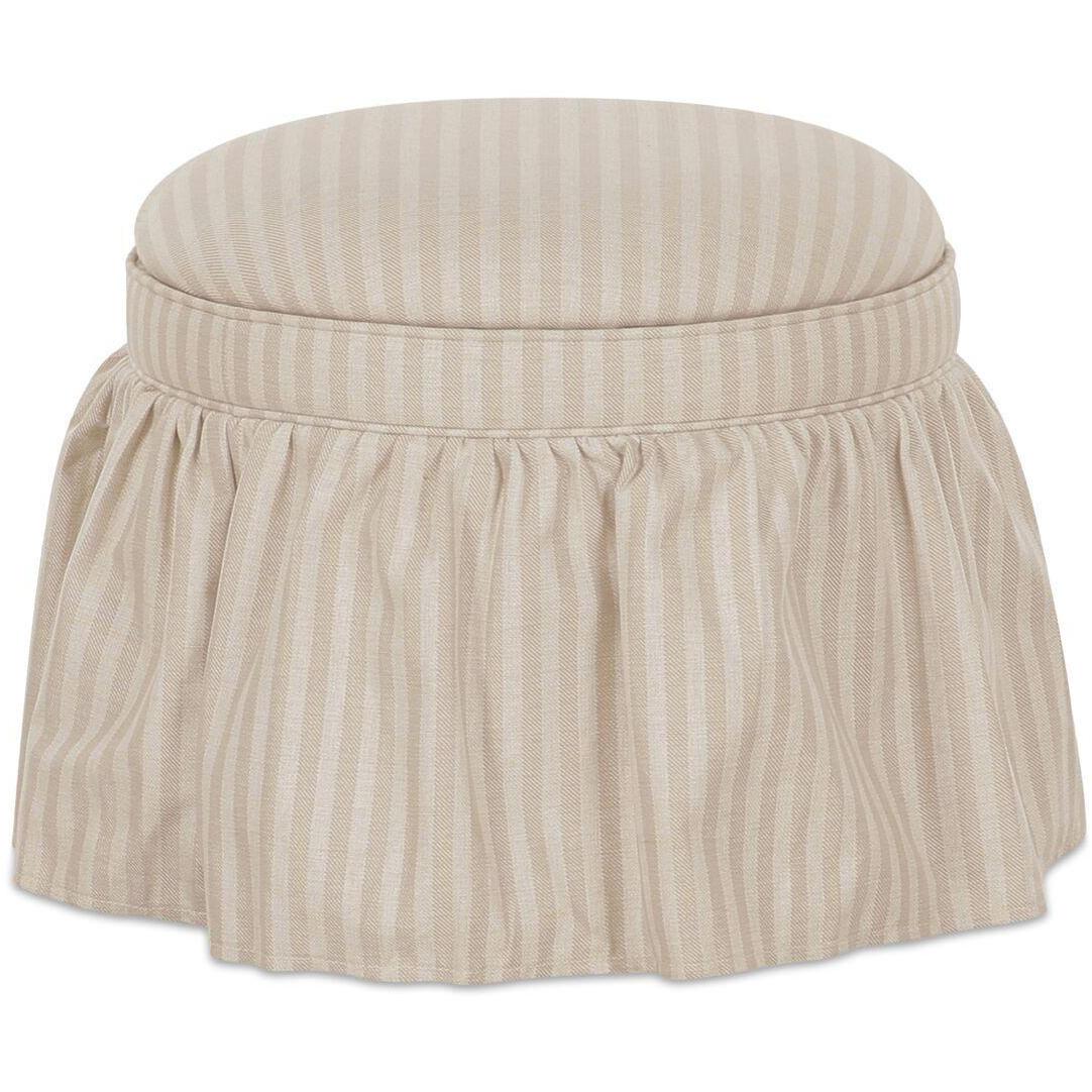Heidi Storage Ottoman Beige Stripe 1 Heidi Storage Ottoman Beige Stripe