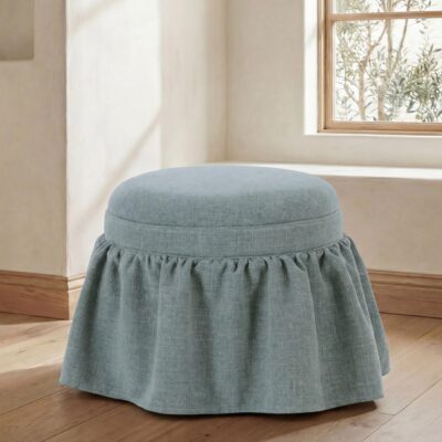 Heidi Storage Ottoman Light Blue 4 Heidi Storage Ottoman Light Blue OA-1112-45 OA 1112 45 10