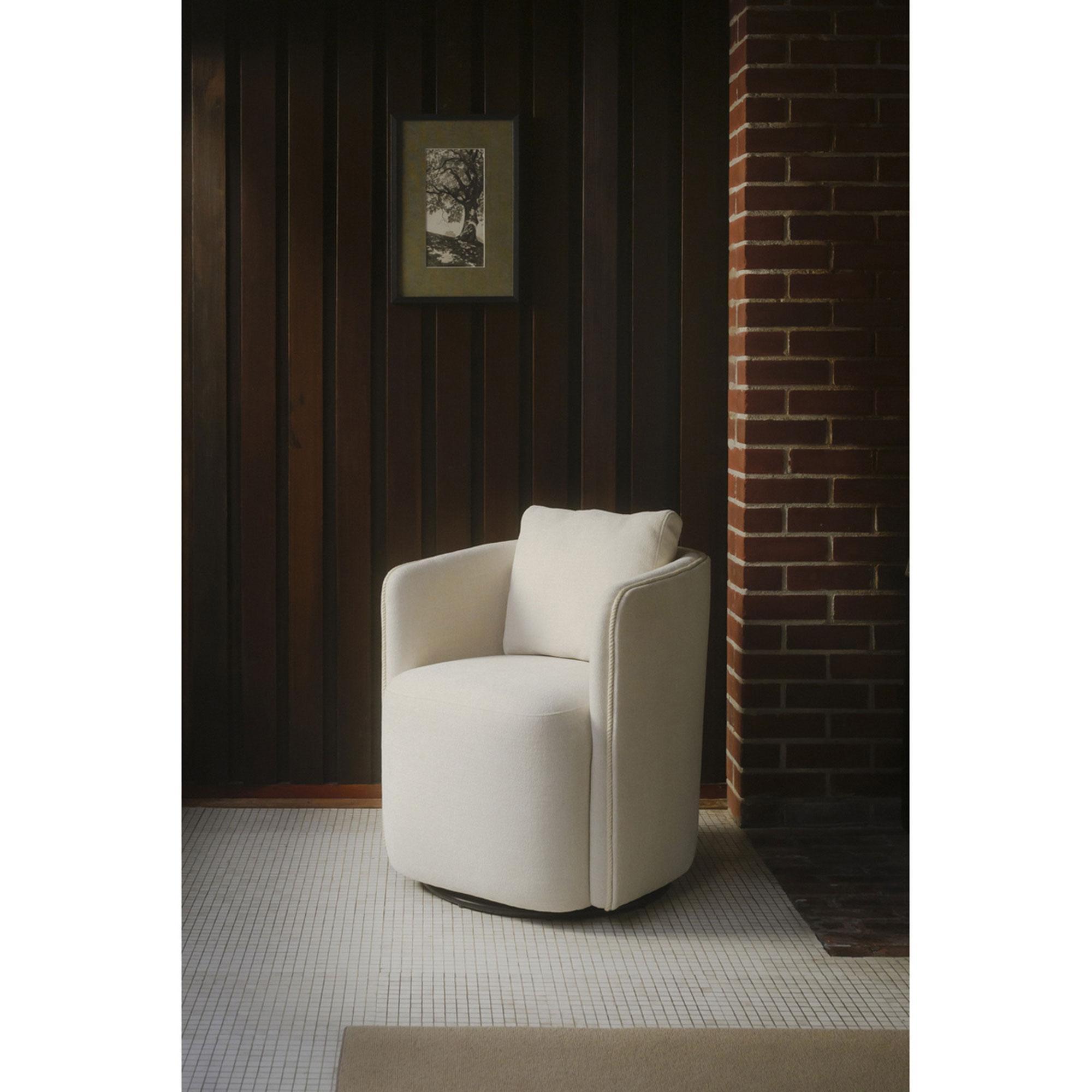 Cecil Dining Chair Warm White 2 Cecil Dining Chair Warm White - Image 2