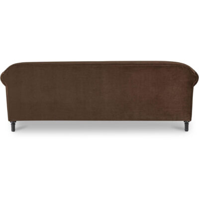 Harmony Sofa Dark Brown Faux Mohair 13 Harmony Sofa Dark Brown Faux Mohair OA-1115-20 OA 1115 20 Harmony back shadsilo
