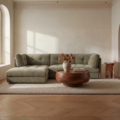Mischa Left Sectional Sage Green OA-1116-16-L-0 OA 1116 16 L 0 10