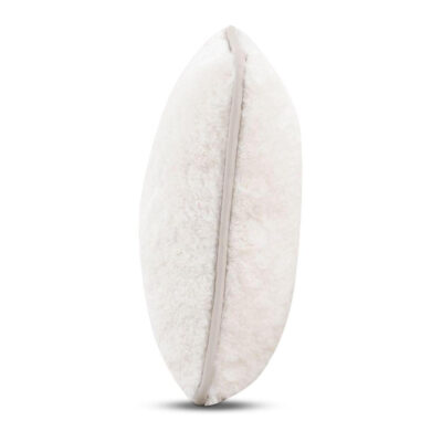 Carr 25In Cushion Faux Fur Cream 7 Carr 25In Cushion Faux Fur Cream OA-1117-05-0 OA 1117 05 0 Carr side left shadsilo