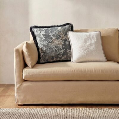 Carr 20In Cushion Faux Fur Cream 4 Carr 20In Cushion Faux Fur Cream OA-1118-05 OA 1118 05 10