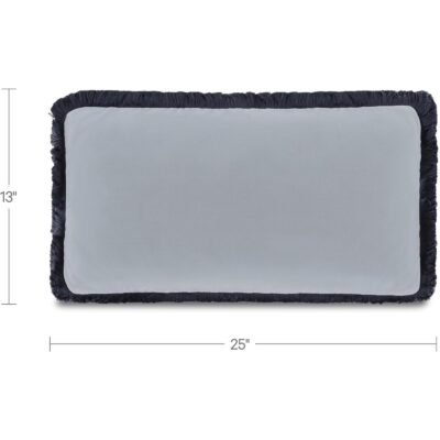 Yasmin Lumbar Cushion Light Blue Faux Mohair 5 Yasmin Lumbar Cushion Light Blue Faux Mohair OA-1121-45 OA 1121 45 70 dim