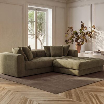 Davie Ottoman Olive 4 Davie Ottoman Olive OA-1127-16 OA 1127 16 10