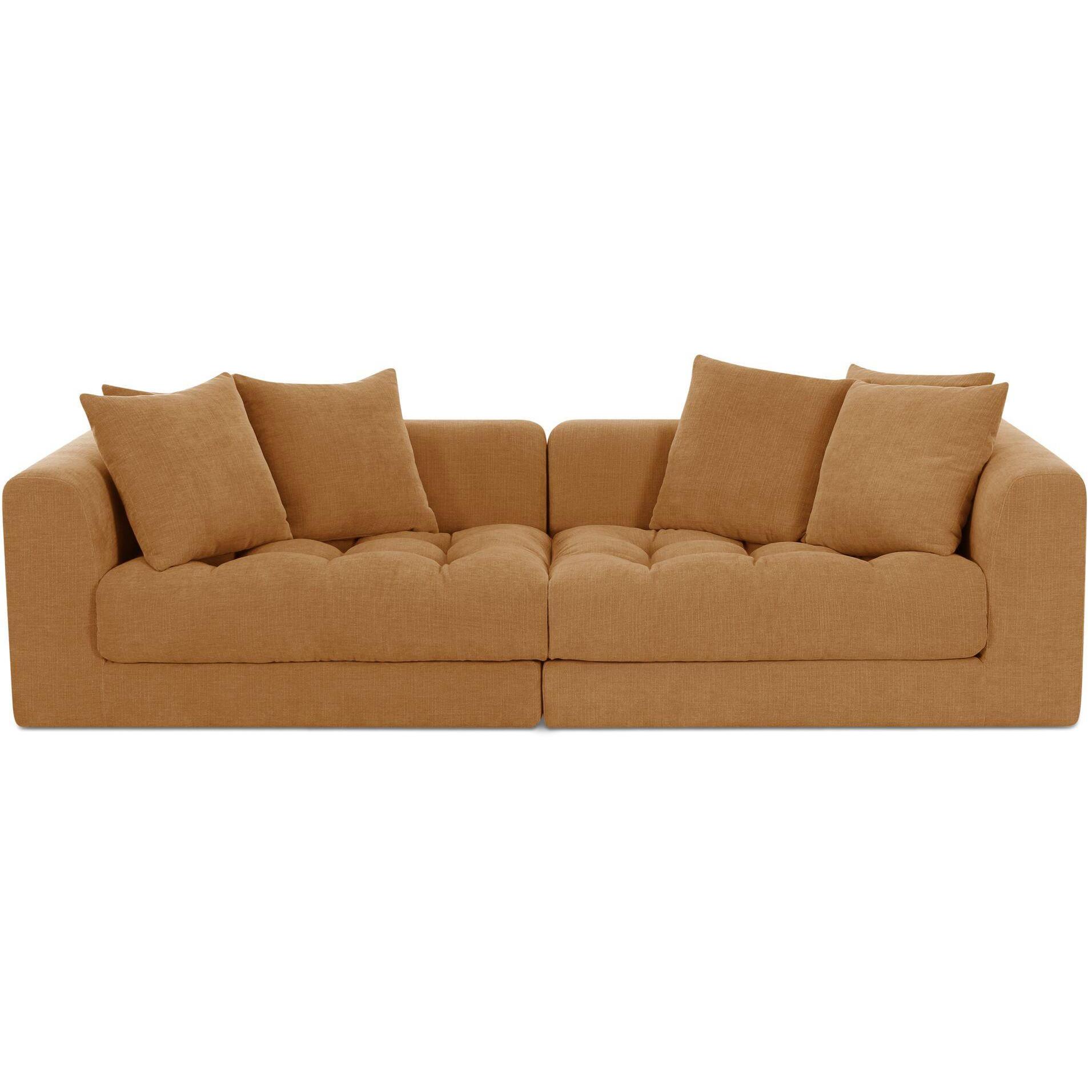 Davie Modular Sofa Golden Yellow 1 Davie Modular Sofa Golden Yellow
