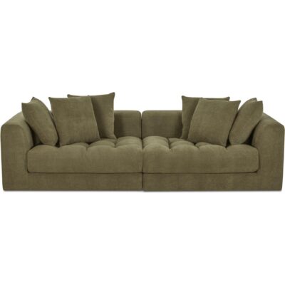 Davie Modular Sofa Olive