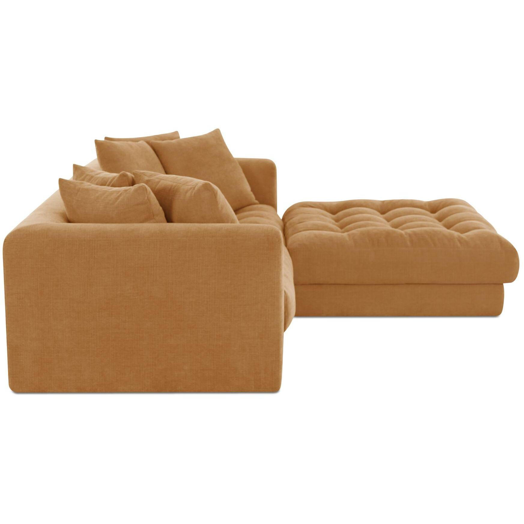 Davie Nook Modular Sectional Golden Yellow 4 Davie Nook Modular Sectional Golden Yellow - Image 4