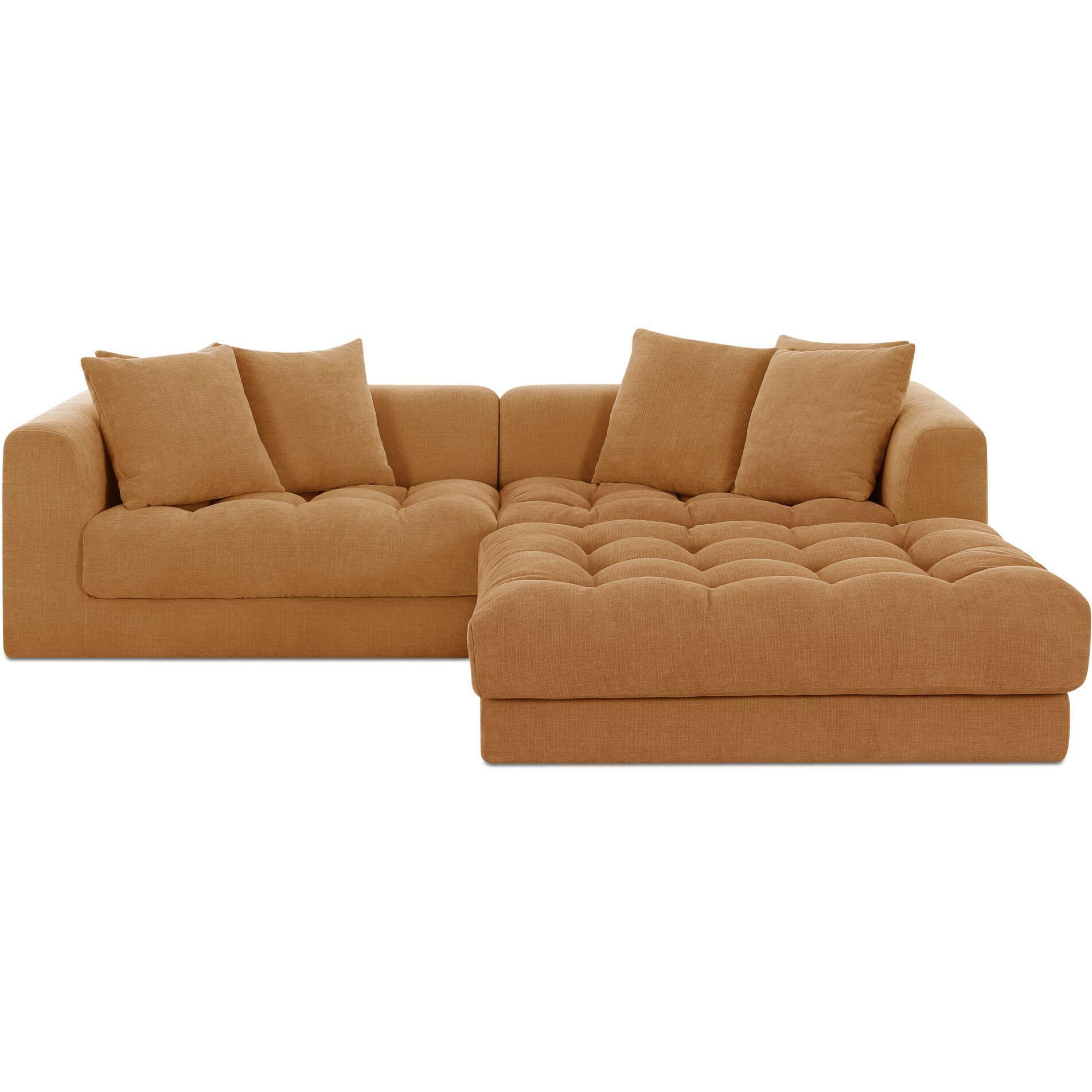 Davie Nook Modular Sectional Golden Yellow 1 Davie Nook Modular Sectional Golden Yellow