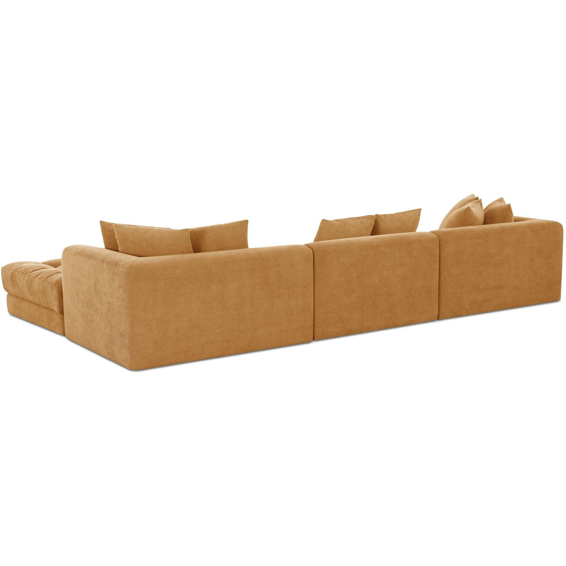 Davie Lounge Modular Sectional Golden Yellow 6 Davie Lounge Modular Sectional Golden Yellow - Image 6