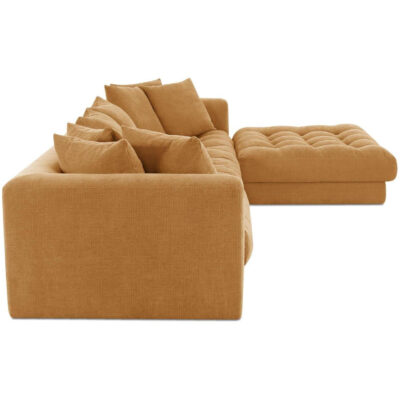 Davie Lounge Modular Sectional Golden Yellow 15 Davie Lounge Modular Sectional Golden Yellow OA-1131-09 OA 1131 09 Davie side right shadsilo