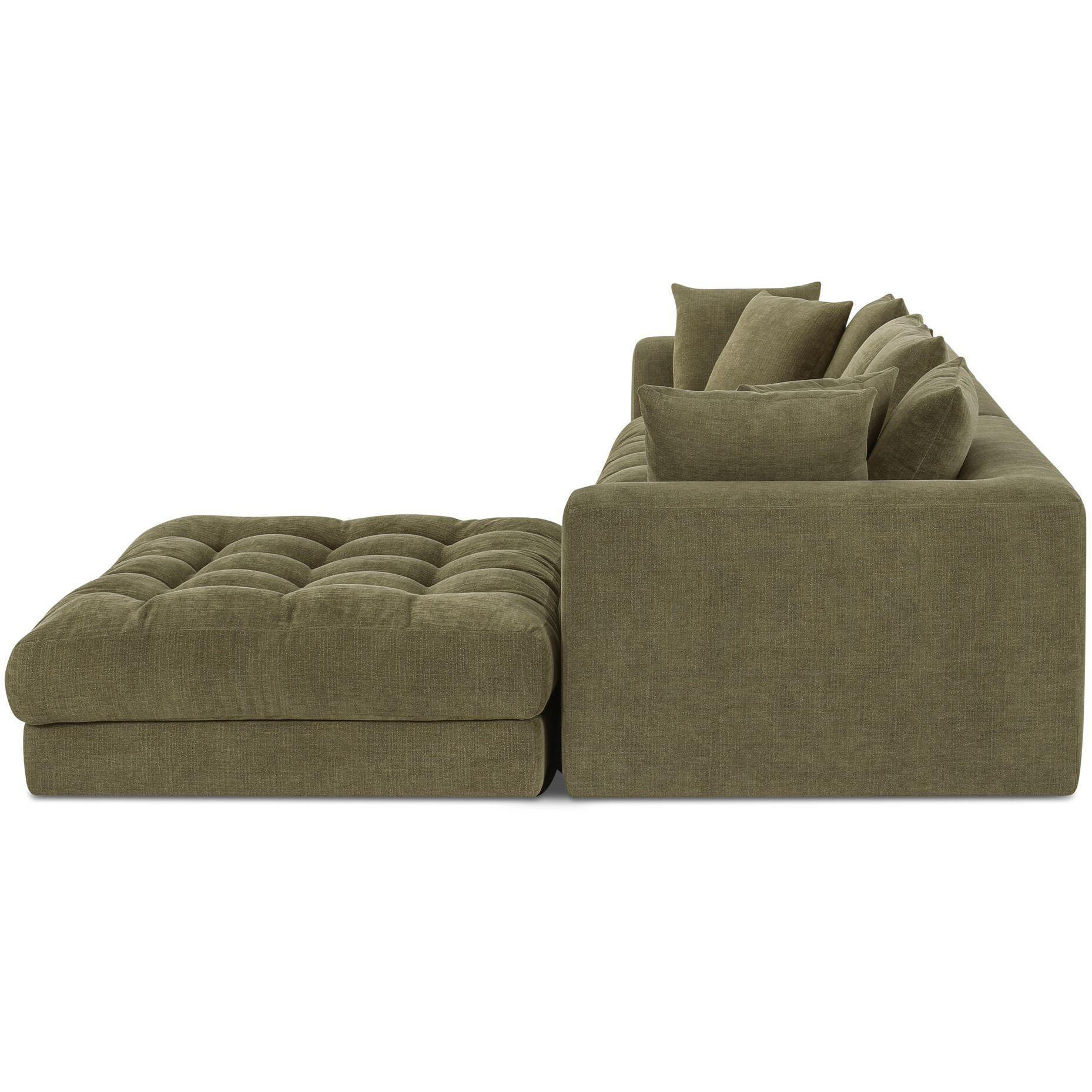Davie Lounge Modular Sectional Olive 4 Davie Lounge Modular Sectional Olive - Image 4