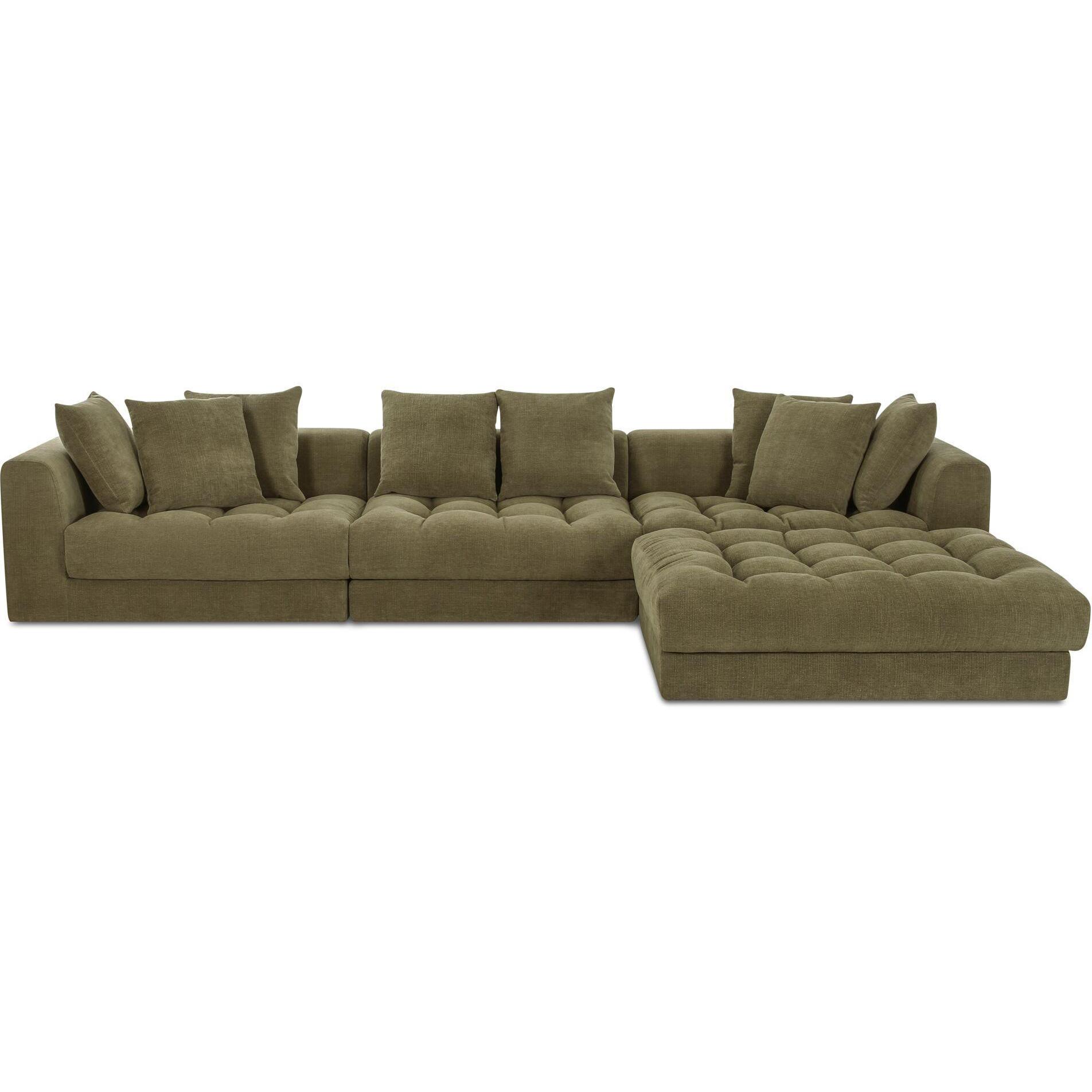 Davie Lounge Modular Sectional Olive 1 Davie Lounge Modular Sectional Olive