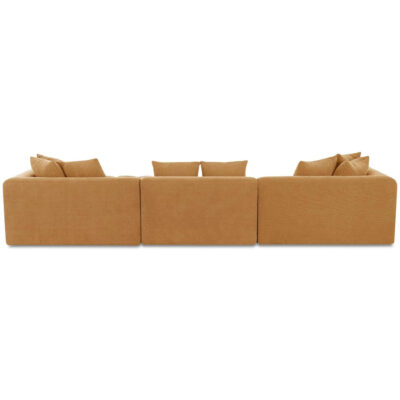 Davie Classic L Modular Sectional Golden Yellow 8 Davie Classic L Modular Sectional Golden Yellow OA-1133-09 OA 1133 09 Davie back shadsilo