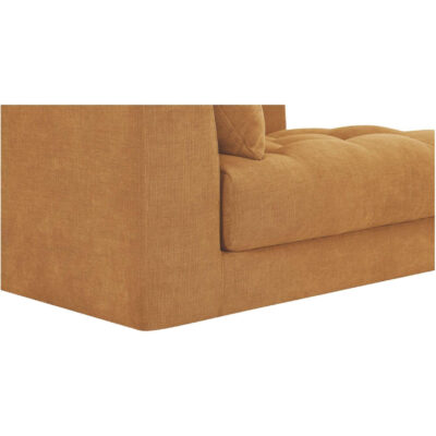 Davie Classic L Modular Sectional Golden Yellow 9 Davie Classic L Modular Sectional Golden Yellow OA-1133-09 OA 1133 09 Davie closeup shadsilo