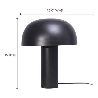 Nanu Table Lamp Black 9 Nanu Table Lamp Black OD-1023-02 OD 1023 02 70