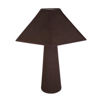 Gigi Table Lamp Dark Brown OD-1032-20 OD 1032 20 Gigi side right shadsilo