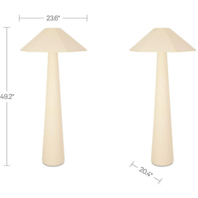 Gigi Floor Lamp Cream 9 Gigi Floor Lamp Cream OD-1033-05-0 OD 1033 05 0 70