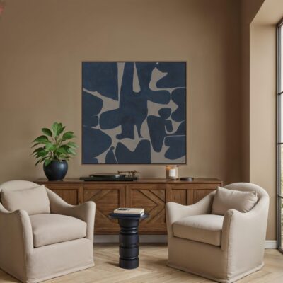 Valerio Hand-Painted Canvas Art