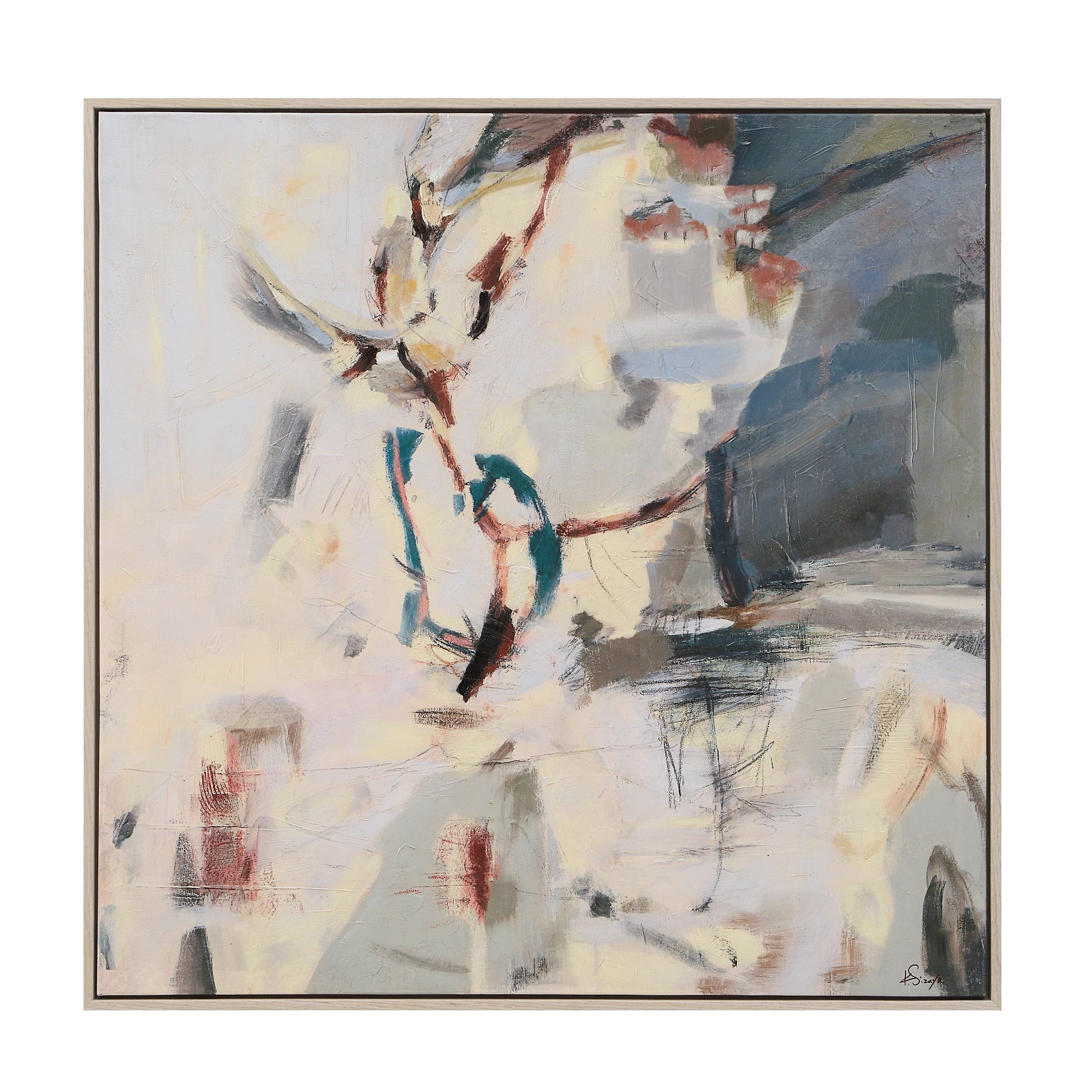 Sagea Hand-Painted Canvas Art 1 Sagea Hand-Painted Canvas Art